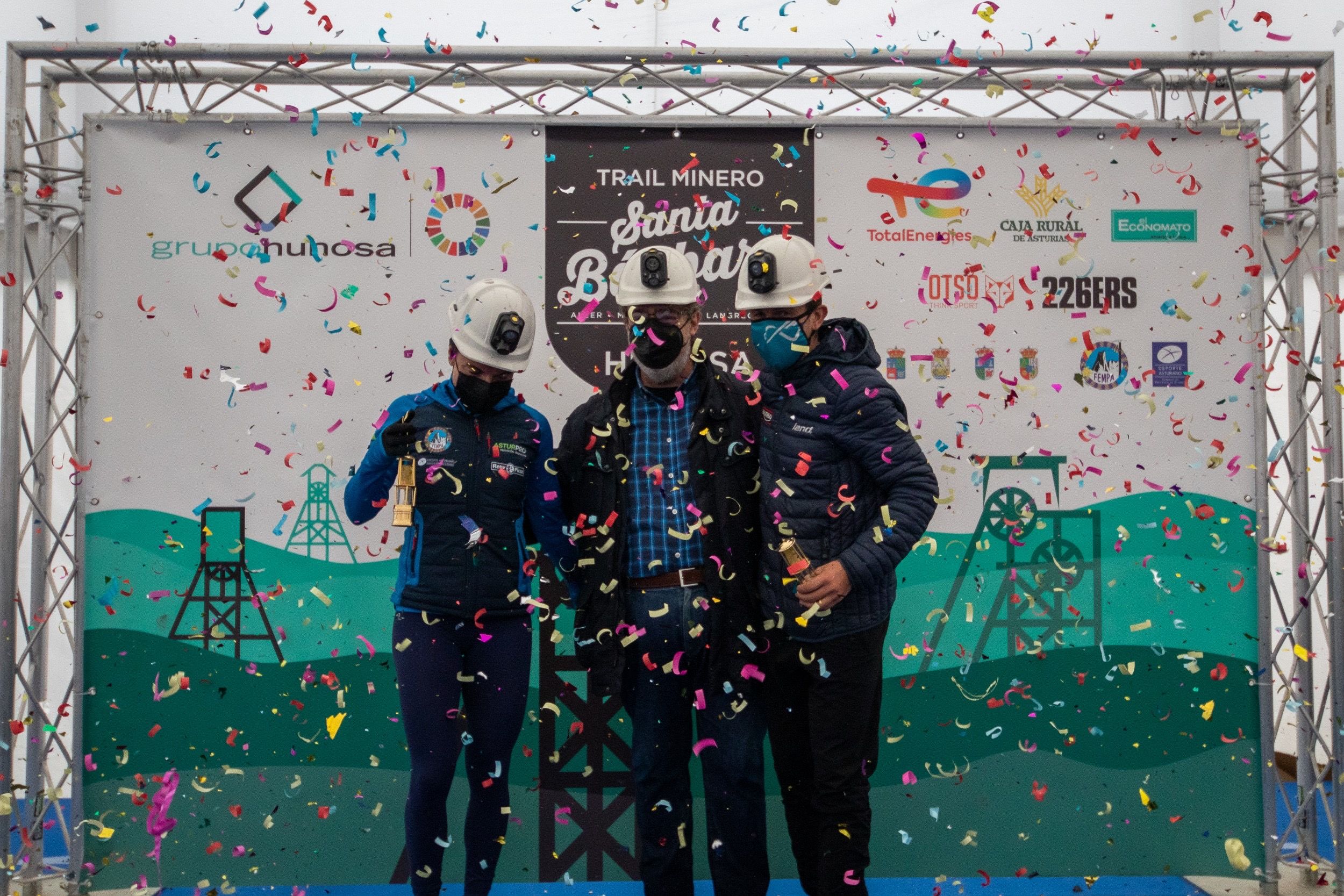Los vencedores del Trail Minero Santa Bárbara