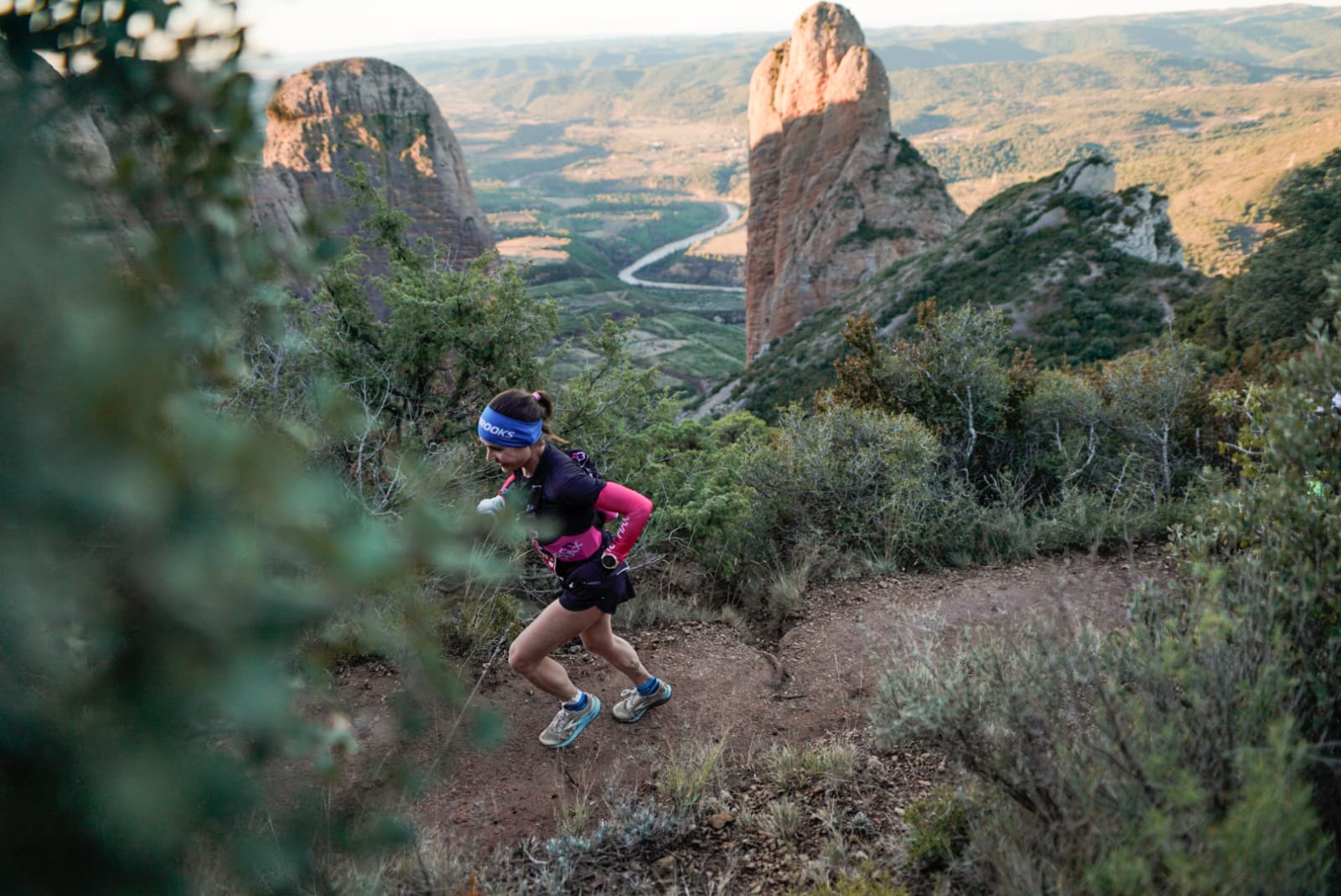 Trail Mallos de Riglos Silvia Puigarnau 35k©Jordi Saragossa