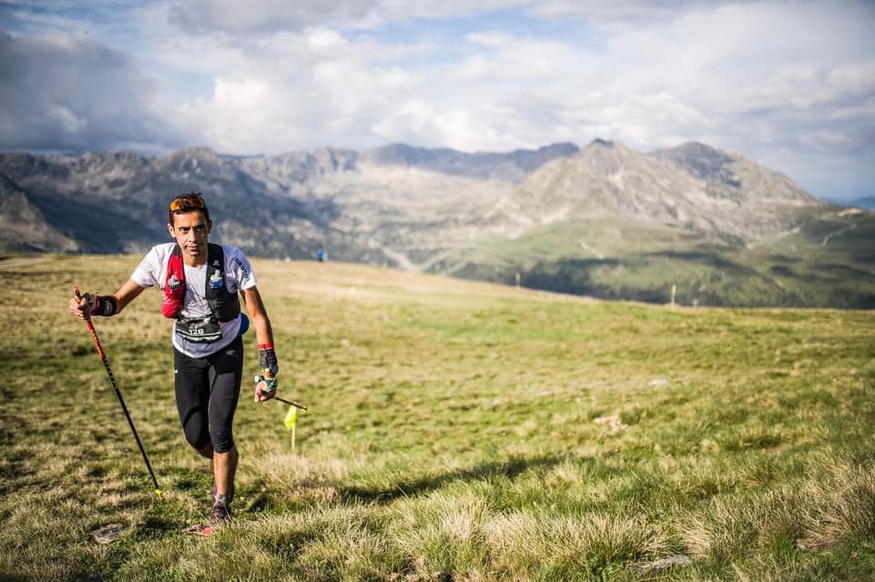 Cristofer Clemente en Trail 100 Andorra by UTMB®️2021 ©Oriol Batista 