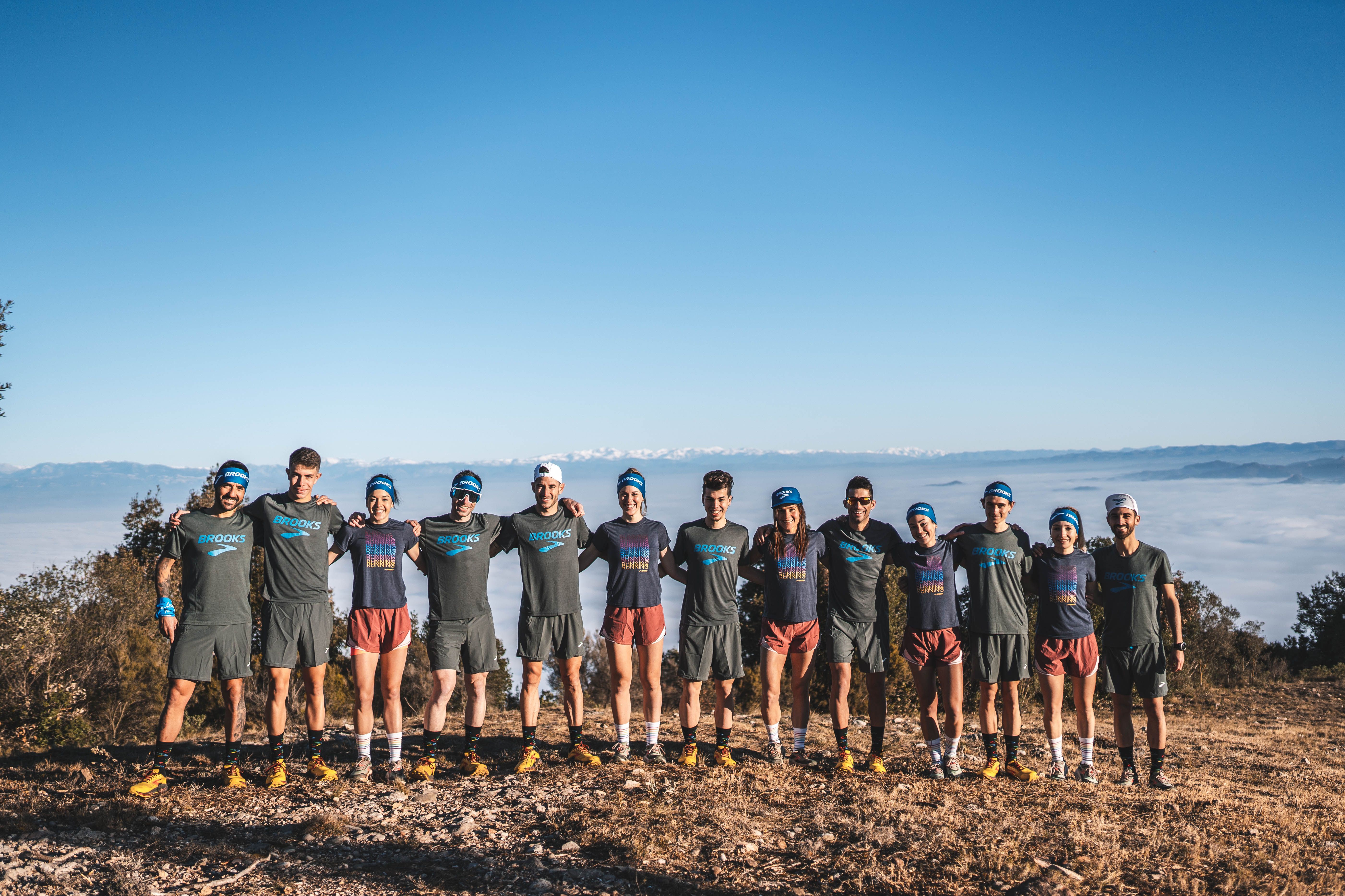 Equipo español Brooks Trail Runners