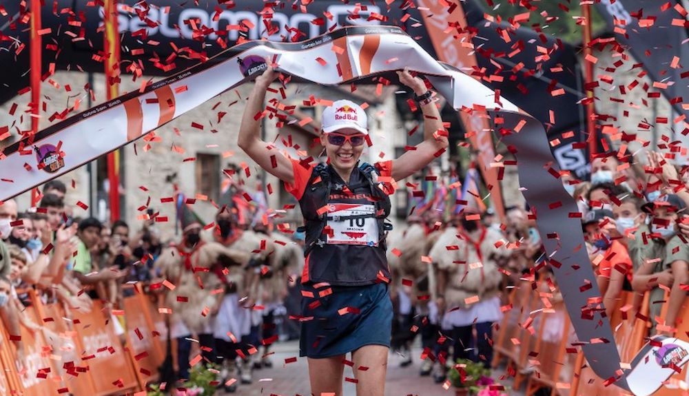 Denisa Dragomir ganadora de Gorbeia Suzien 2021 Skyrunner® World Series © Andres Nuñez
