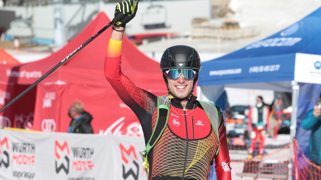Oriol Cardona Campeón de Europa de Sprint en Boí Taüll © Jesús Yañes