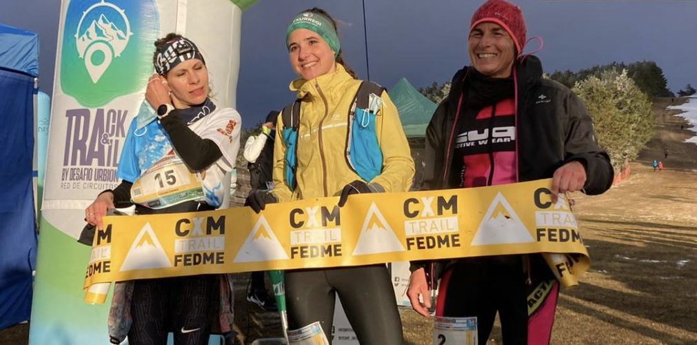 Núria Dominguez y David López Castán campeones de la Copa de España de SnowRunning 