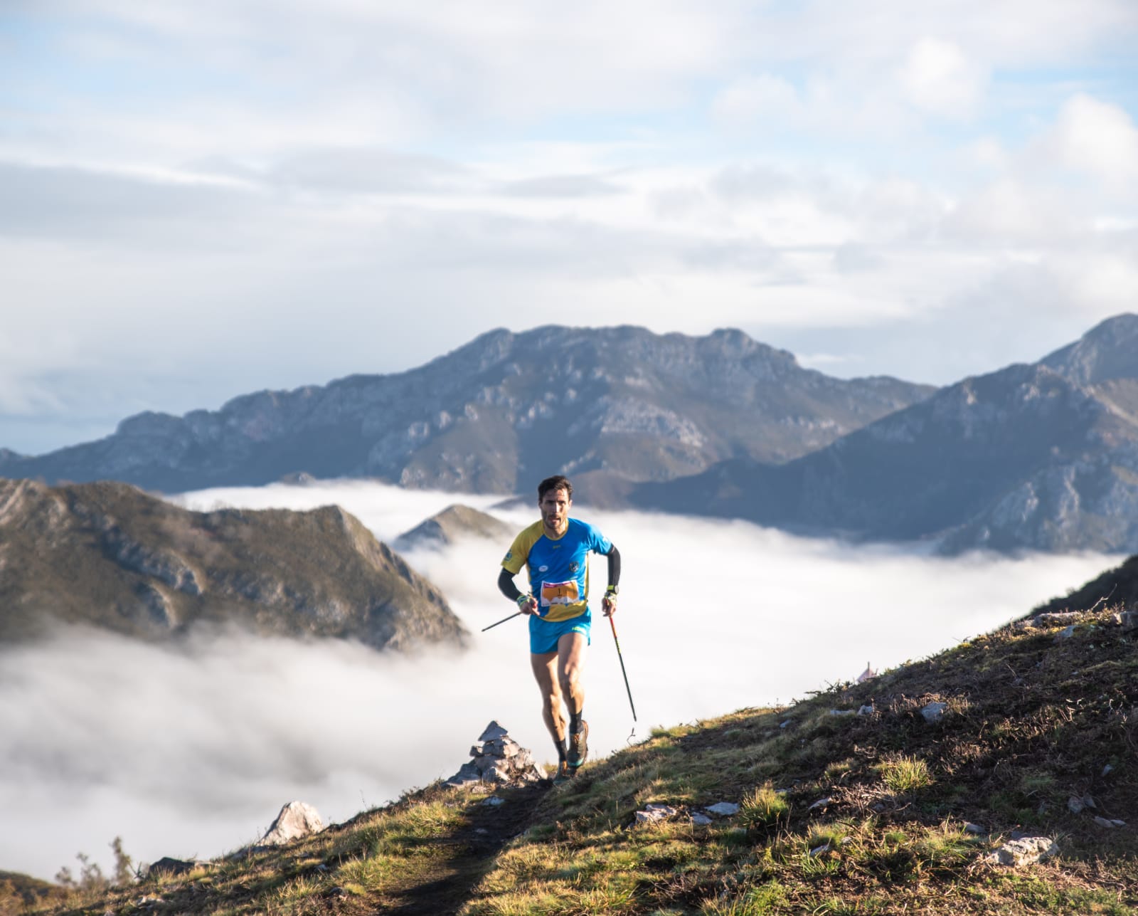 Juanjo Somohano en la Kangas Mountain © Kangas Mountain