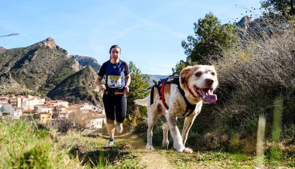 Diversión y reivindicación en el Canicross de Arnedillo