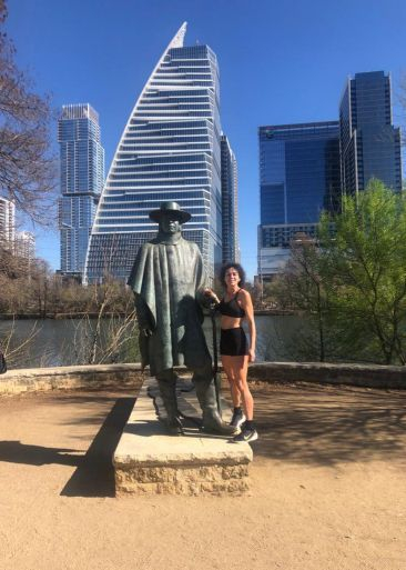 Austin, estatua homenaje a Stevie Ray Vaughan