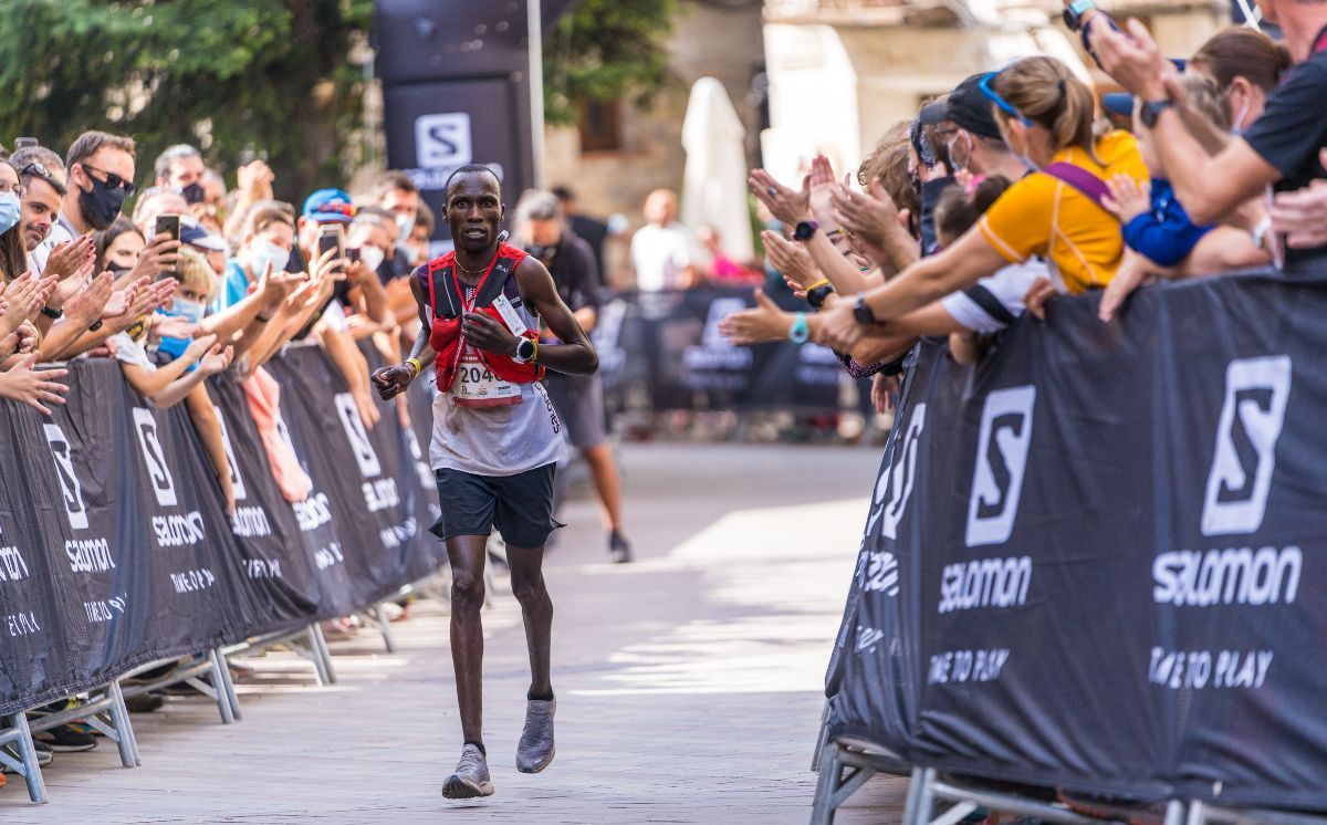 Ben Kimtai en la Salomon Marató Pirineu 2021. © Diego Winitzky