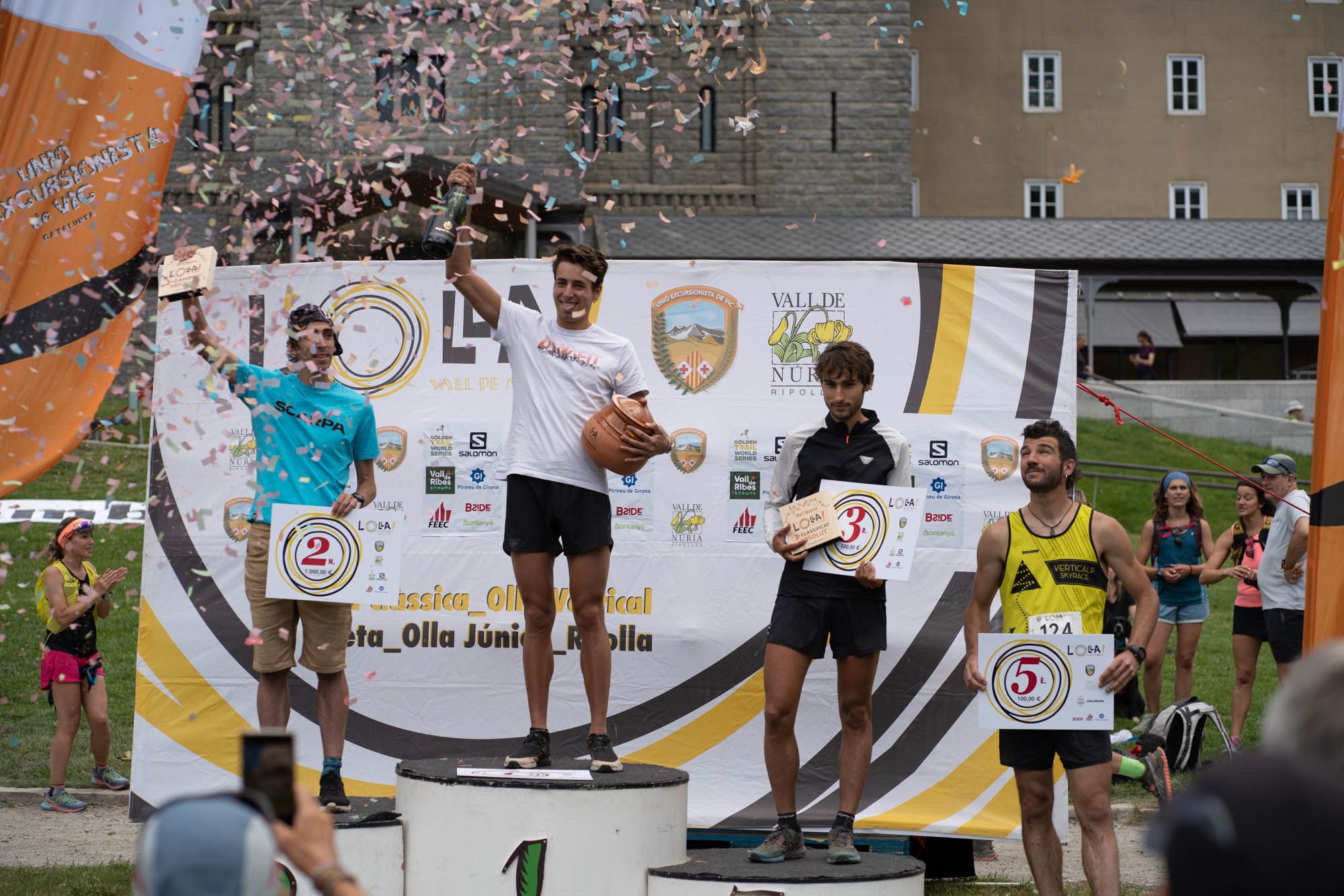 Podio masculino L'Olla de Núria 2022 ©L'Olla de Núria 