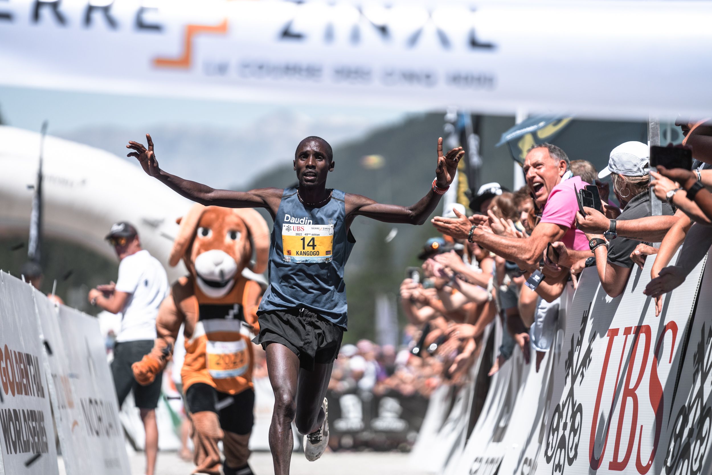 Mark Kangogo ©Sierre Zinal 2022 GTWS @jsaragossa