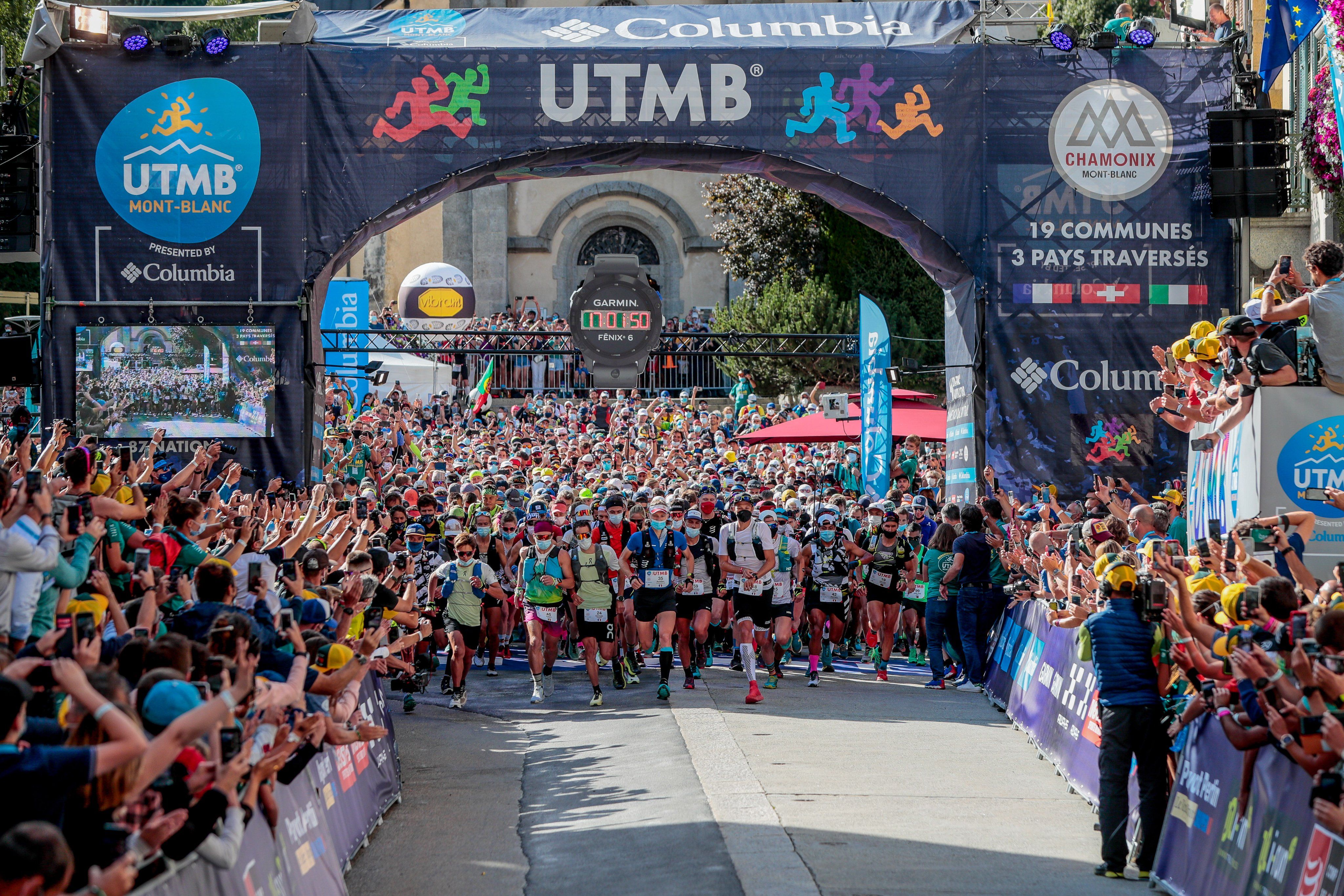 ©UTMB utmbmontblanc 2021 salida