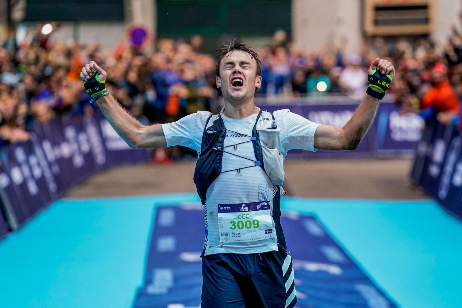 Petter Engdahl vence en la CCC ©UTMB