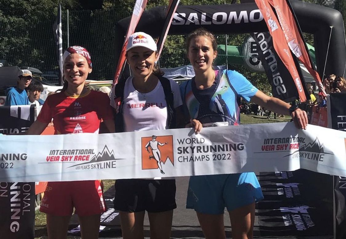 Patricia Pineda, subcampeona del mundo de skyruNing