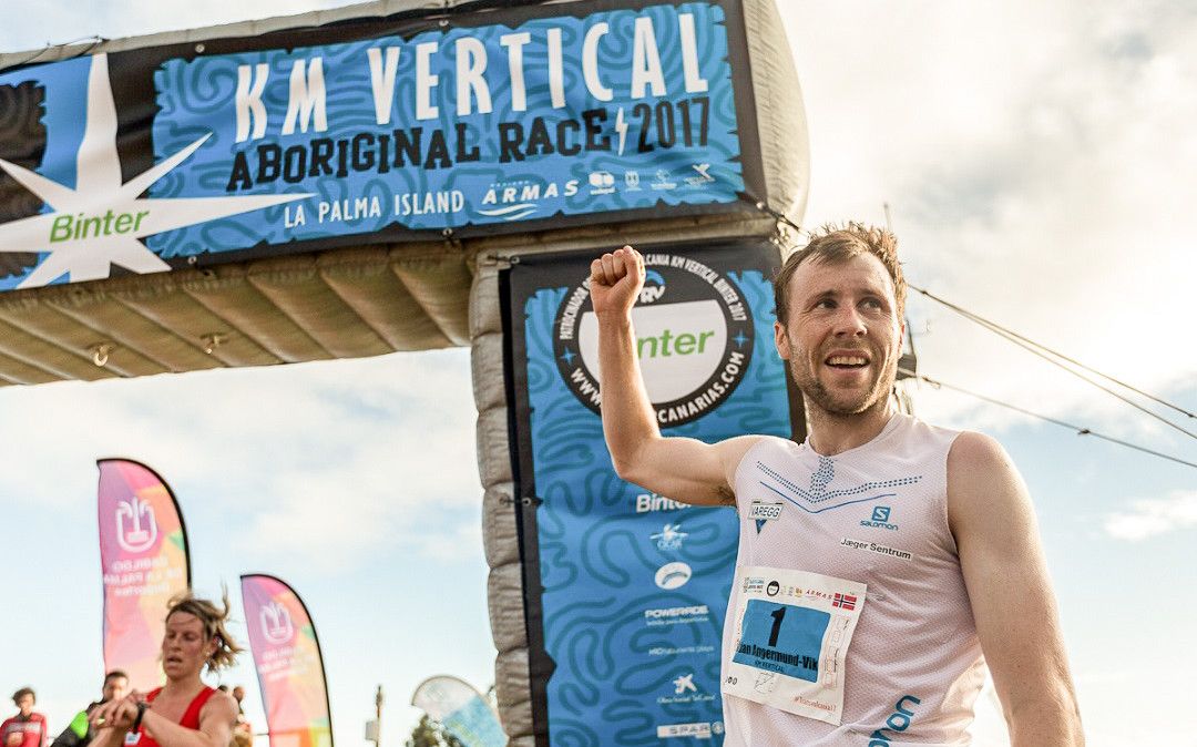 Stian Angermund buscará el doblete en Transvulcania