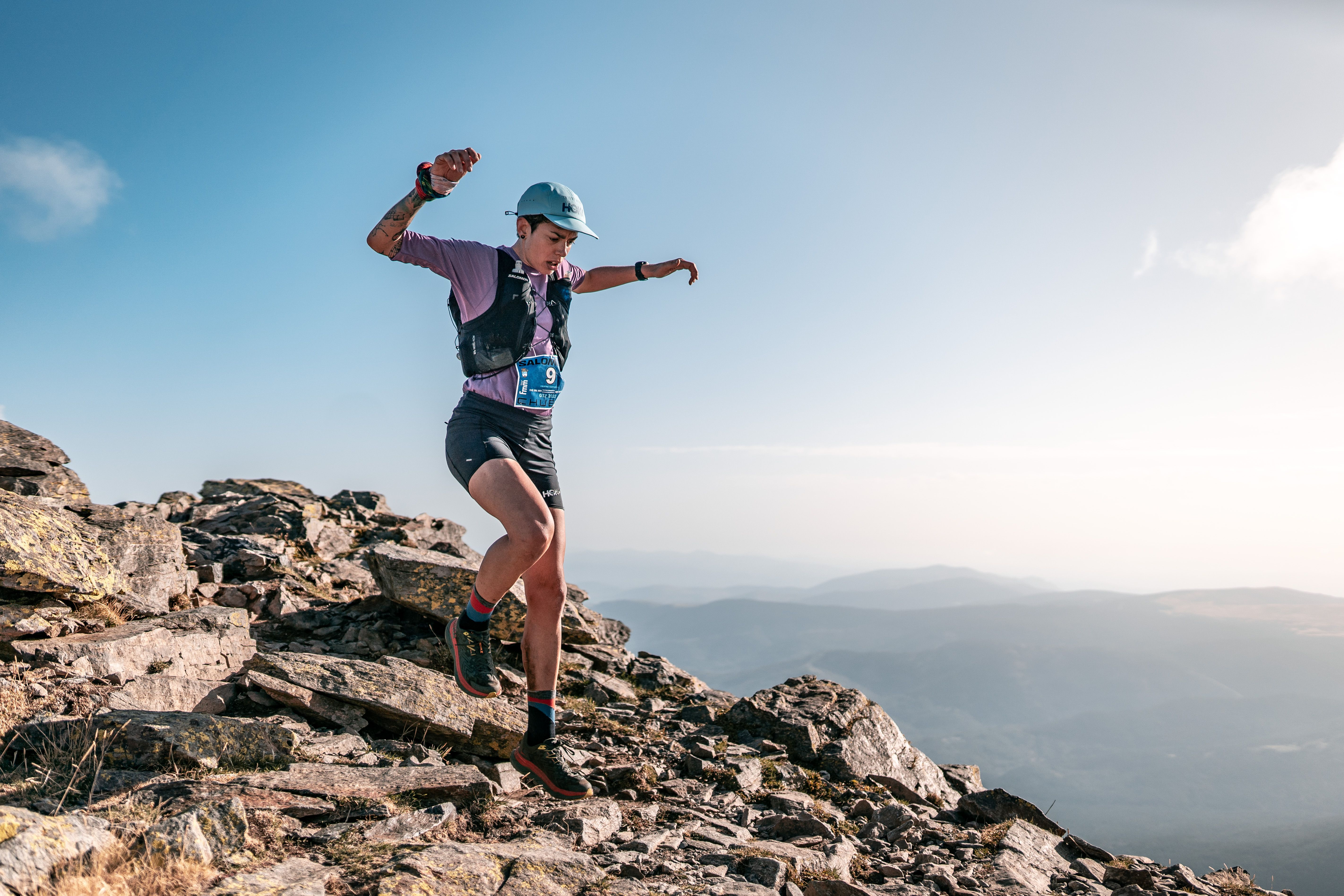 Cristina Santurino en un momento de la carrera ©️José Miguel Muñoz
