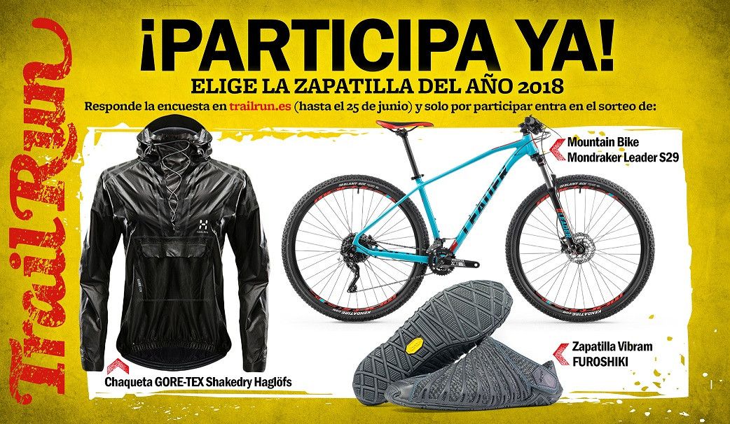 ¡Vota la Zapatilla del Año 2018 y gana fantásticos premios!