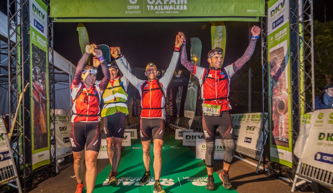 Euskadi solidaria con la Oxfam Intemon Trailwalker