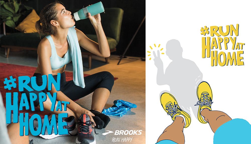 Únete al #RunHappyatHome de Brooks
