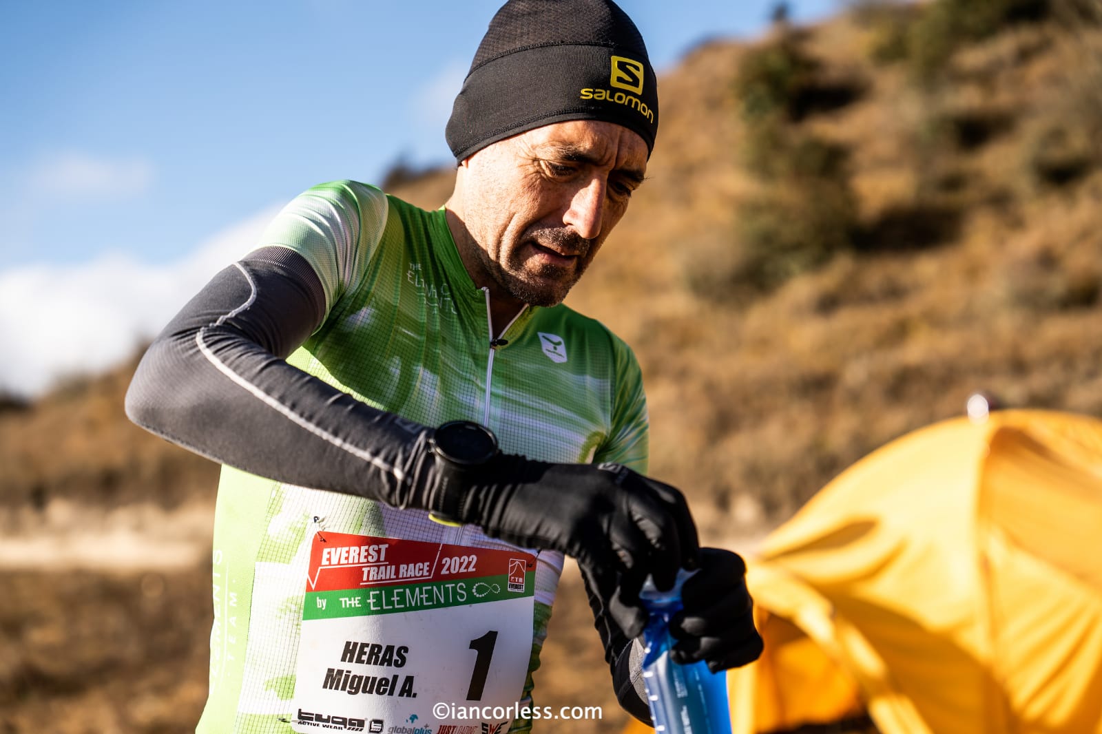 Miguel Heras en un momento de competición ©️ Ian Corless
