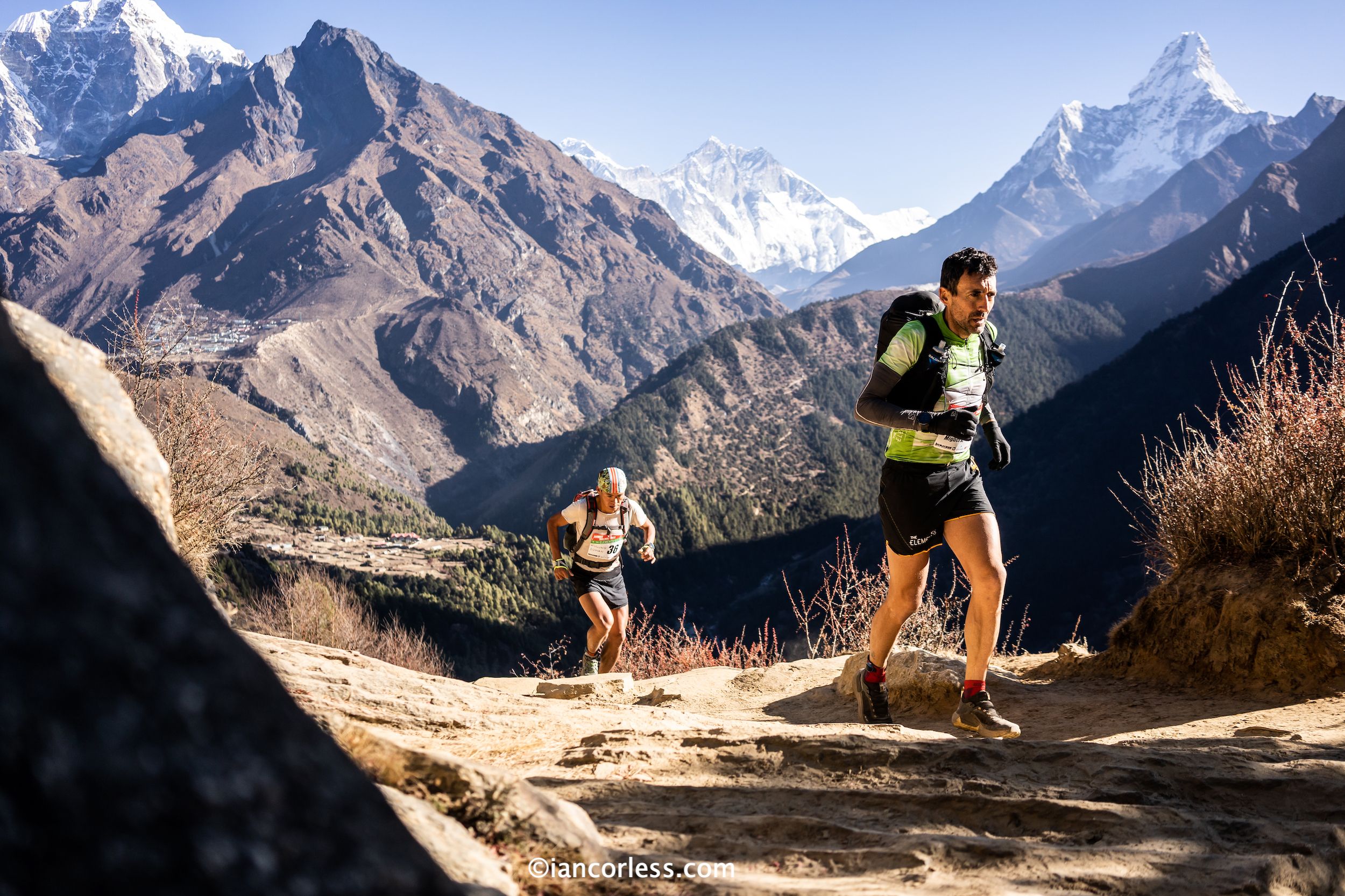 Miguel Heras gana la décima Everest Trail Race by The Elements ©iancorless.com