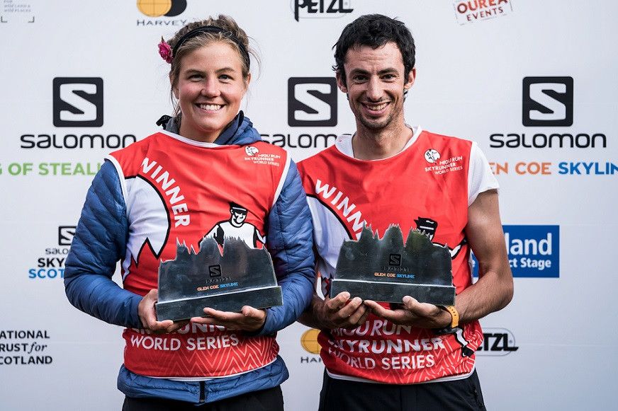 Kilian y Emelie correrán formando pareja en Monte Rosa SkyMarathon