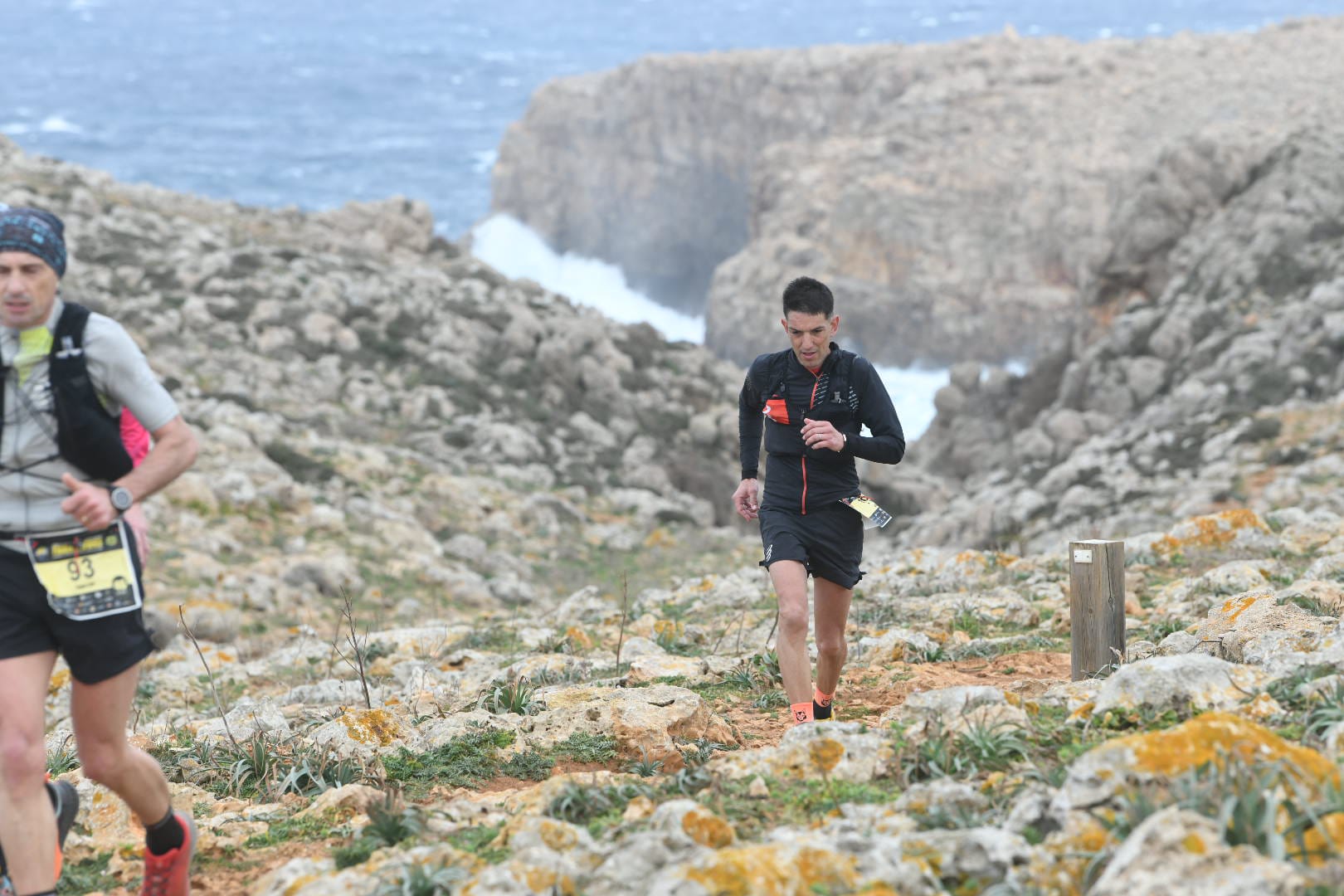 Corredores durante el Trail dels fars © organización
