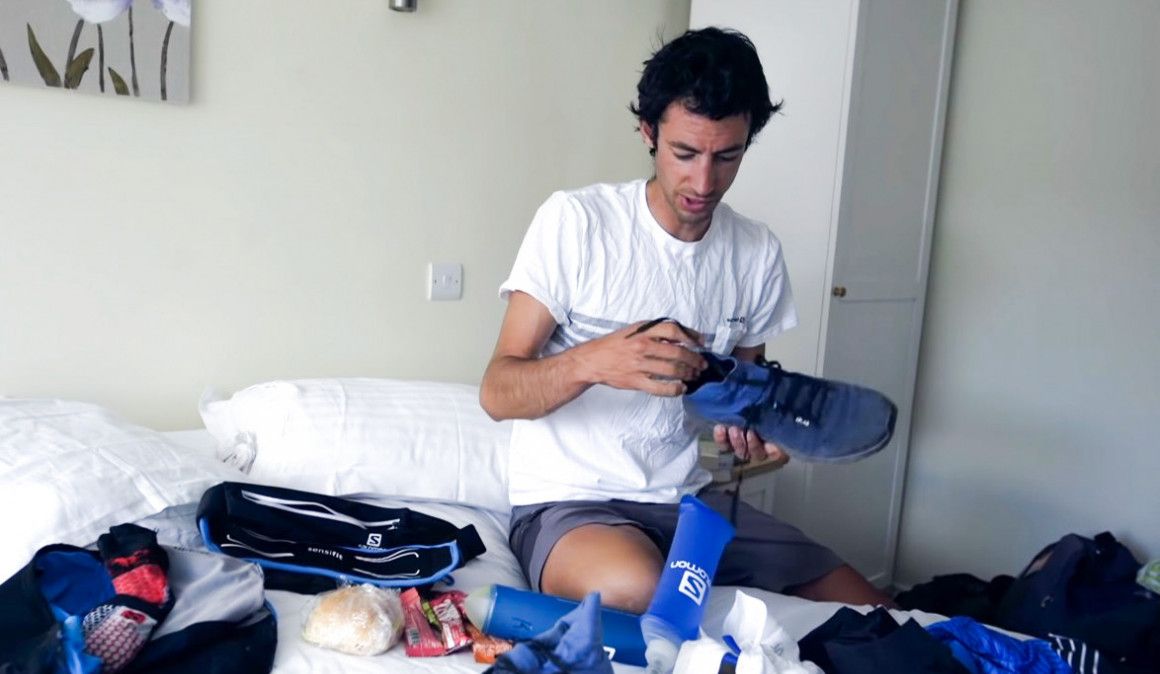El material que Kilian utilizó para la Bob Graham Round