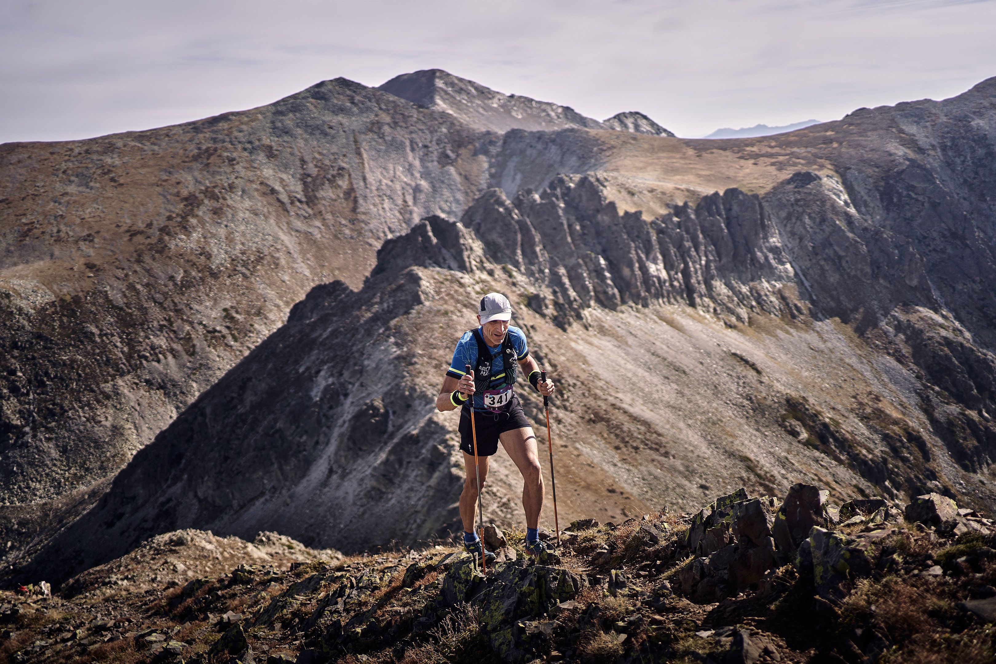 Un participante de otra edición ©️Diego de la Iglesia  Ultra Montaña Palentina