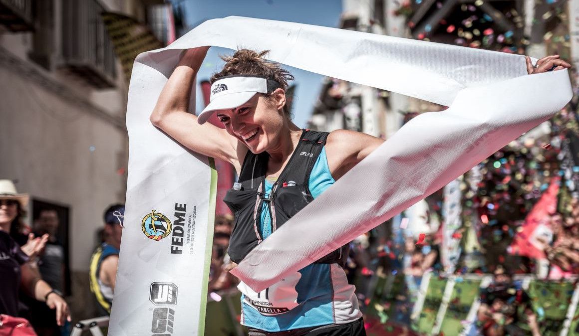 Sandra Sevillano y Mario Bonavista ganadores en el Cursa de Muntanya de Vistabella