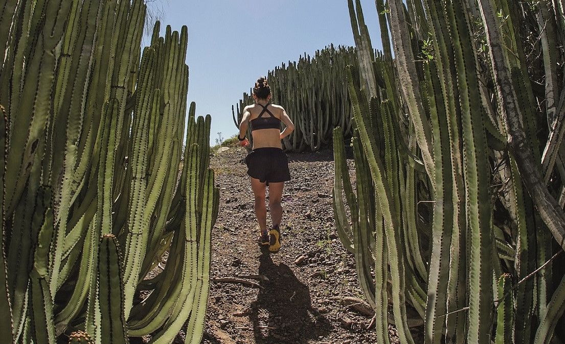 Como corredores de montaña pasamos muchas horas expuestos al sol.