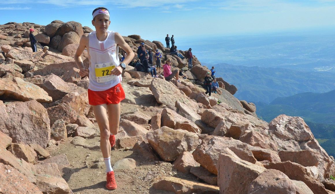 Remi Bonnet, en la pasada Pikes Peak Marathon