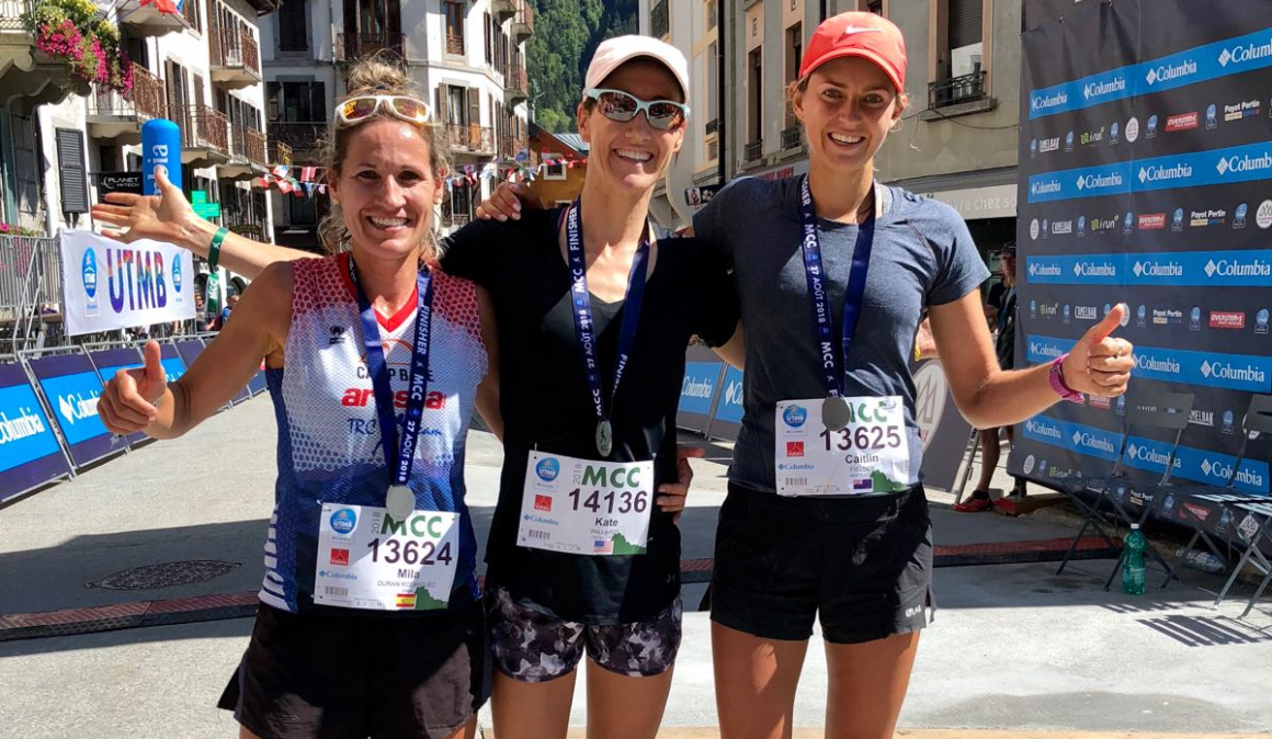 La española Mila Durán, segunda en la MCC de la UTMB