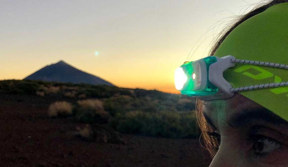 Así es BINDI de Petzl: un frontal potente y ligero para correr de noche