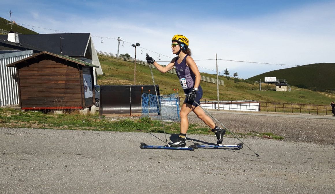 El Rollerski gana adeptos en Asturias