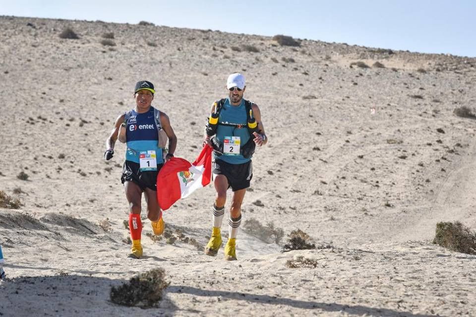 Chema Martínez y Remigio Huamán comparten victoria en la segunda etapa de Sables Fuerteventura