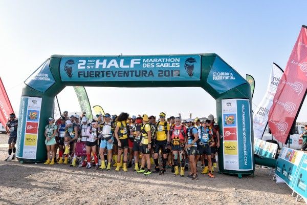 Finaliza la segunda edición del HALF MARATHON DES SABLES Fuerteventura.