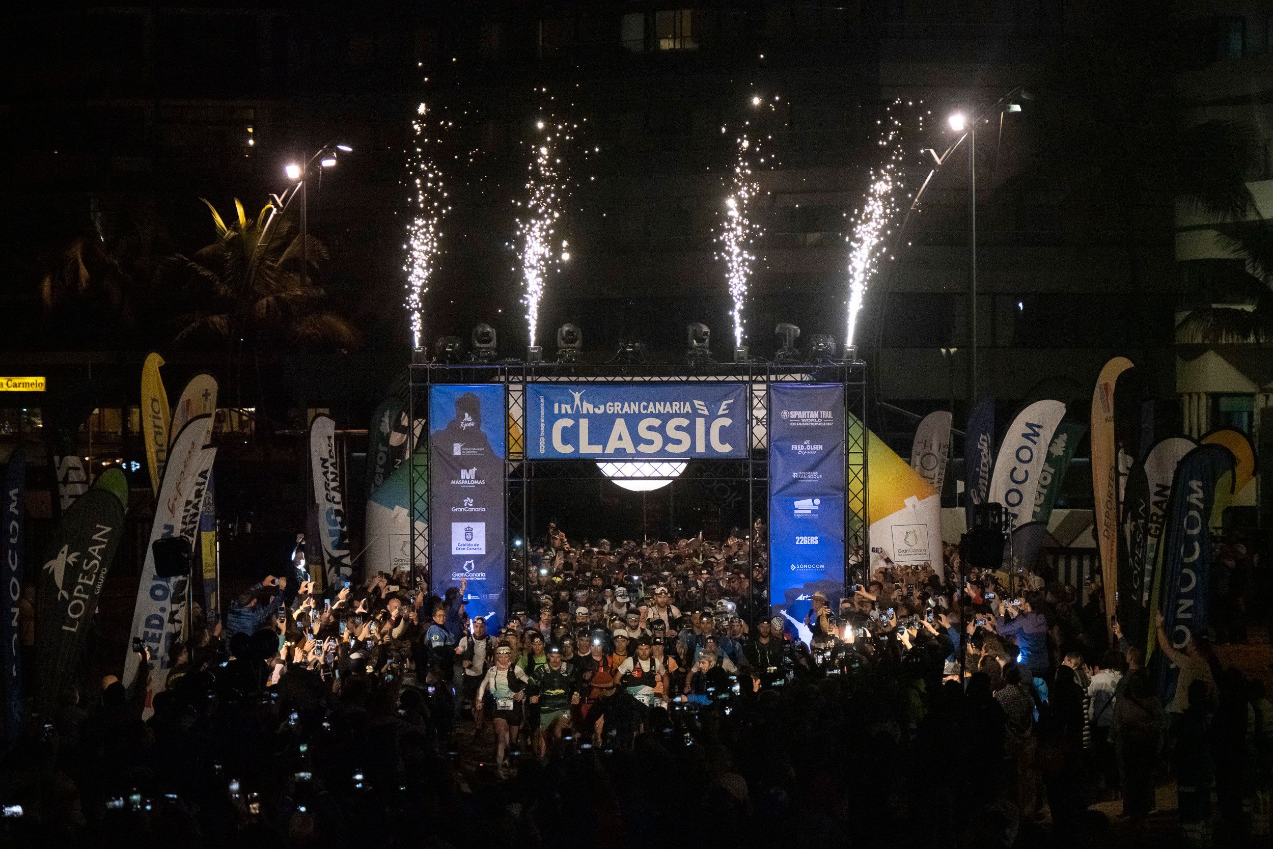 Salida de la Classic de  Transgrancanaria 2023 ©Carlos Díaz Recio