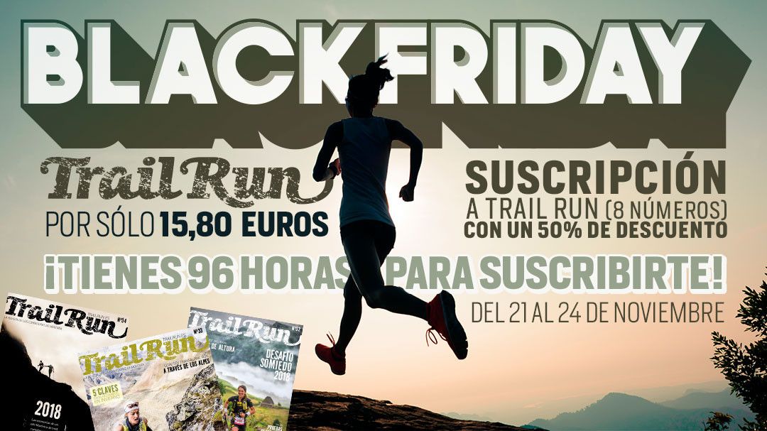 BlackFriday en TrailRun: suscripción de 8 números por solo 15,80€