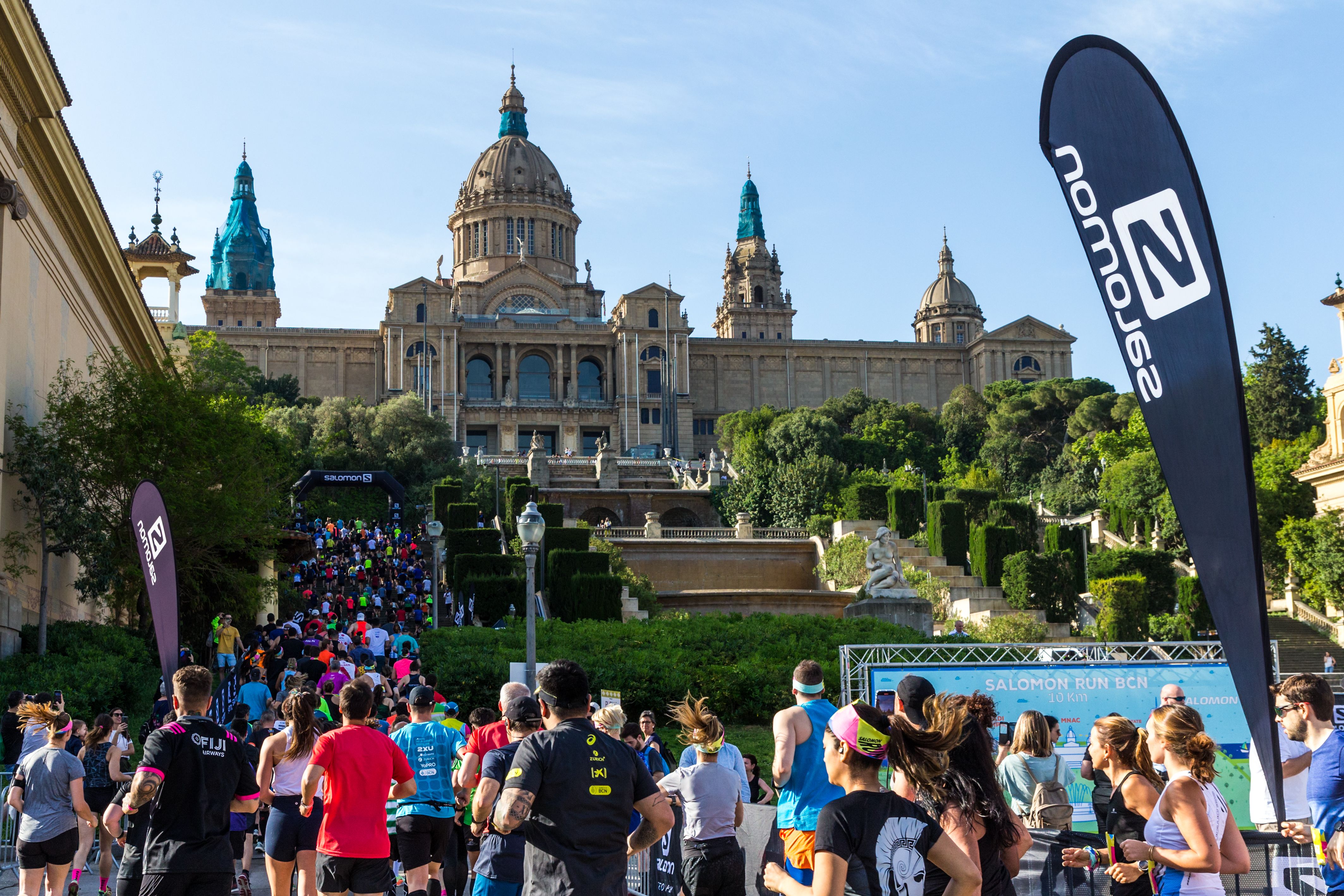 Corredores en la Salomon Run Barcelona