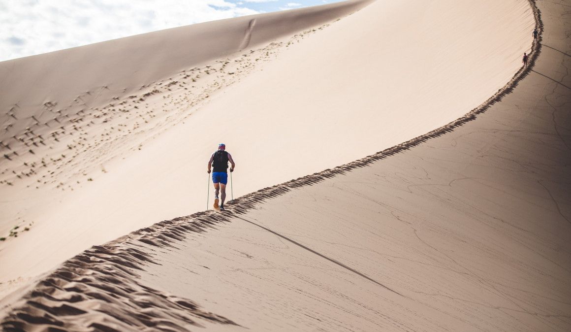El español Iván Martínez, segundo en los 100 km de Namib Desert