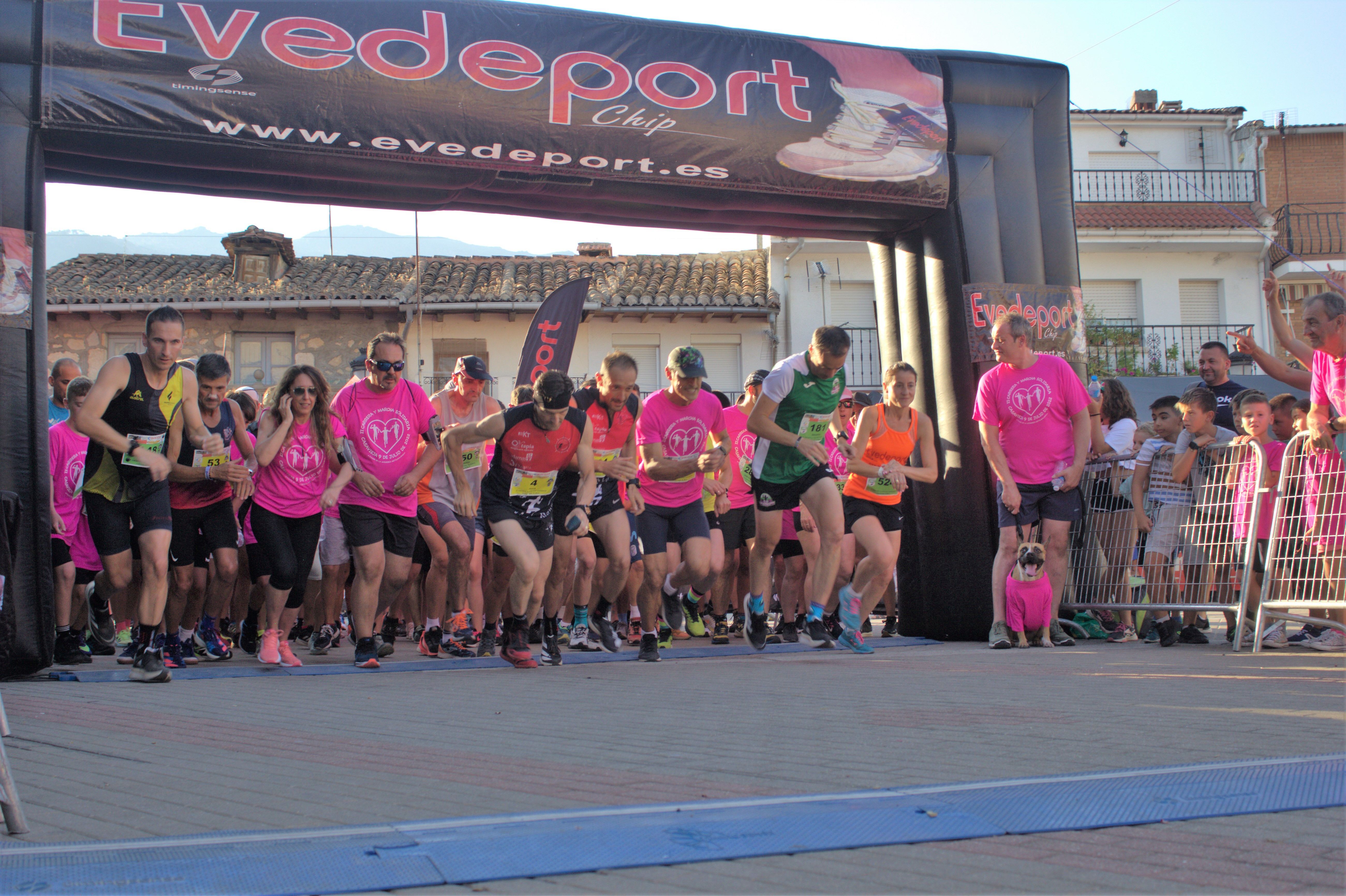 Casavieja celebra su III Carrera & Marcha Solidaria a favor de Duchenne Parent Project España. Carrera Solidaria 2022