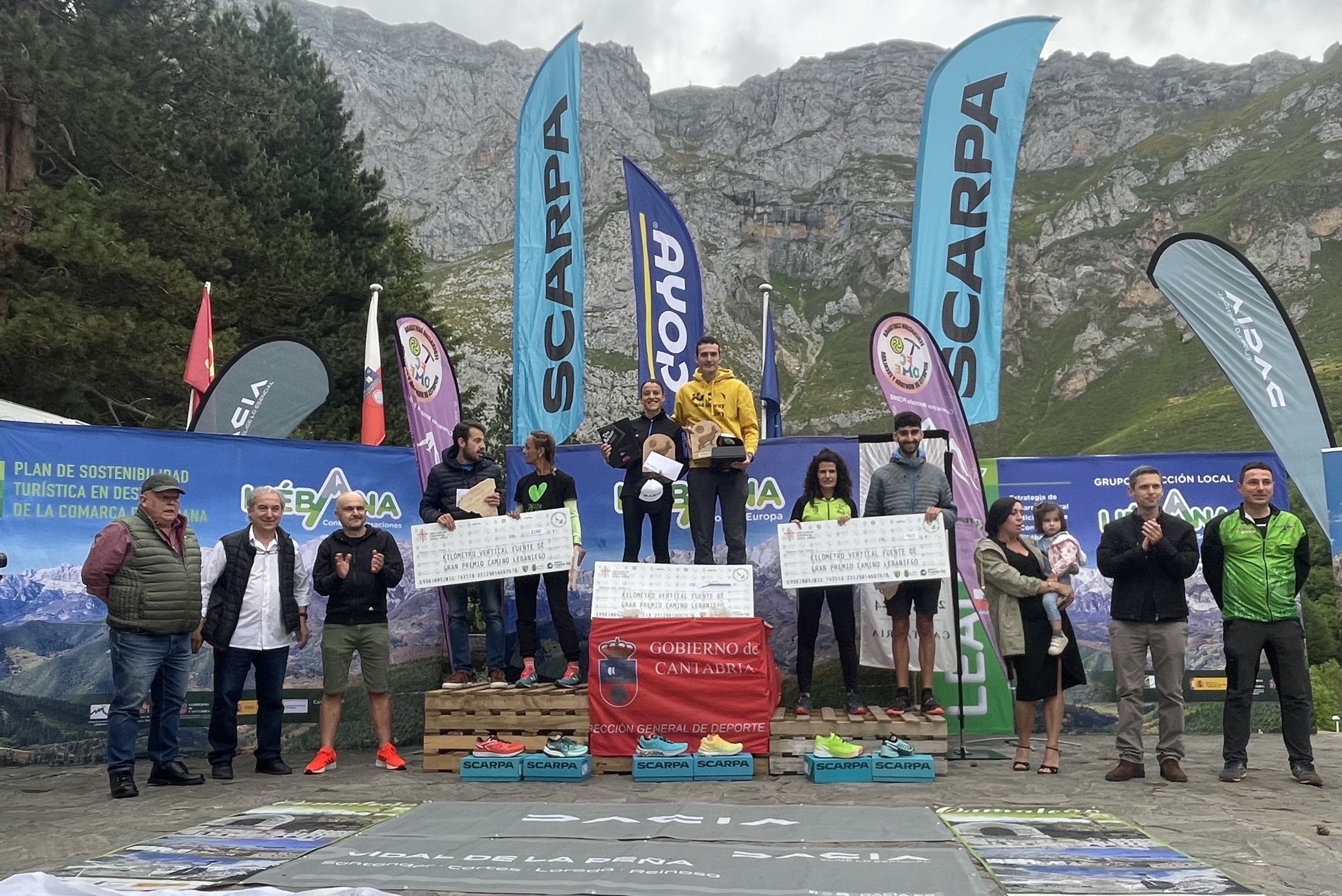 ganadores KM Vertical Fuente Dé