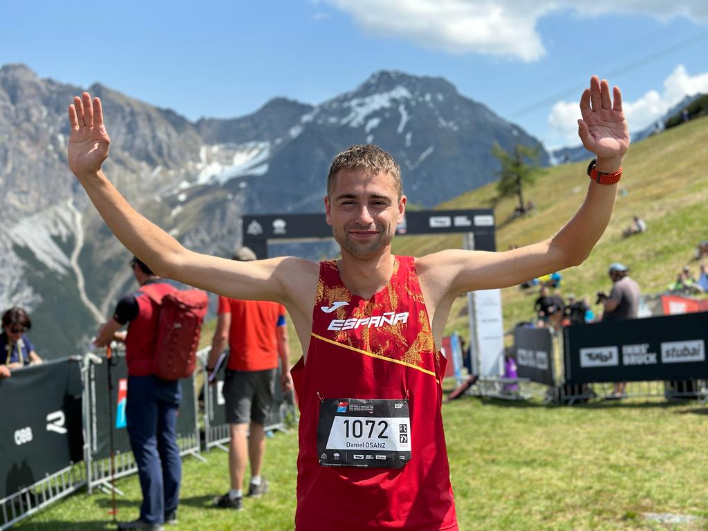 Daniel Osanz, sexto del mundo Vertical en Innsbruck. RFEA.