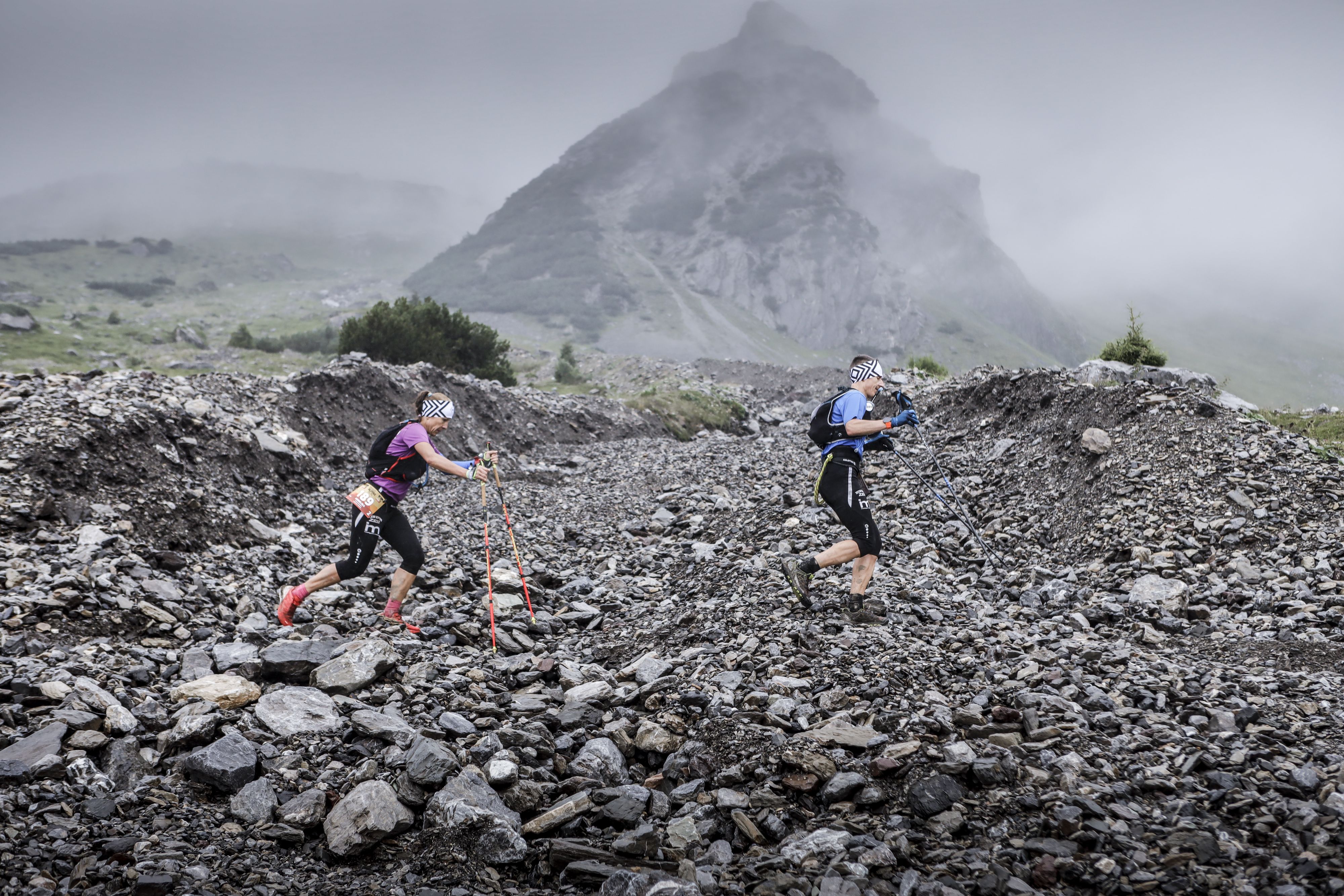 Aventura doble en la LURBEL TRANSALPINE RUN2. TAR 2019@Andi Frank 