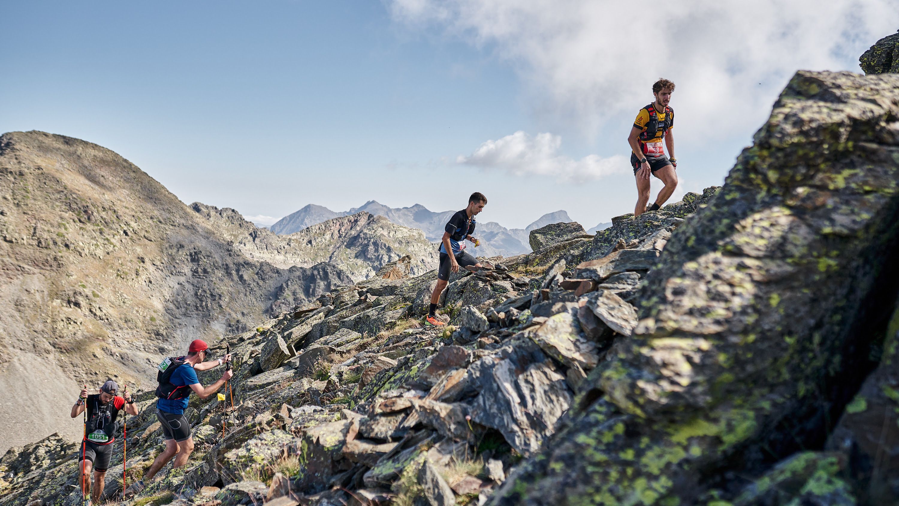 Participantes de la pasada edición de la Skyrace Comapedrosa ©️Marc Sixto