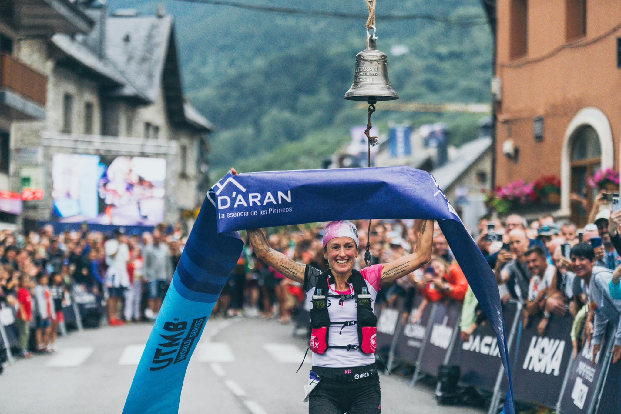 Azara García, ganadora de la CDH 2023 ©Val d'Aran by UTMB®