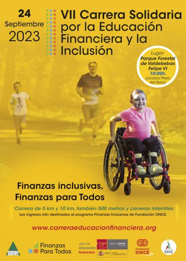 Cartel Carrera Solidaria EFI 2023 A3 Cartel Carrera Solidaria EFI 2023 A3