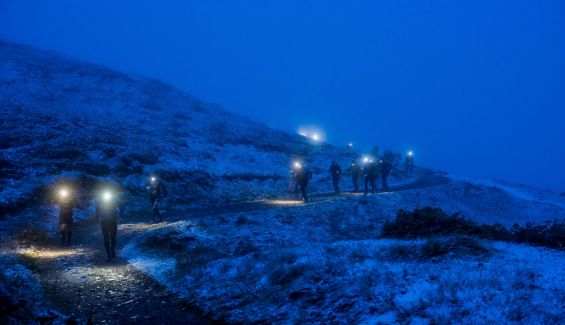 Condiciones meteorológicas complejas, propias del invierno - © UTMB Condiciones meteorológicas complejas, propias del invierno - © UTMB