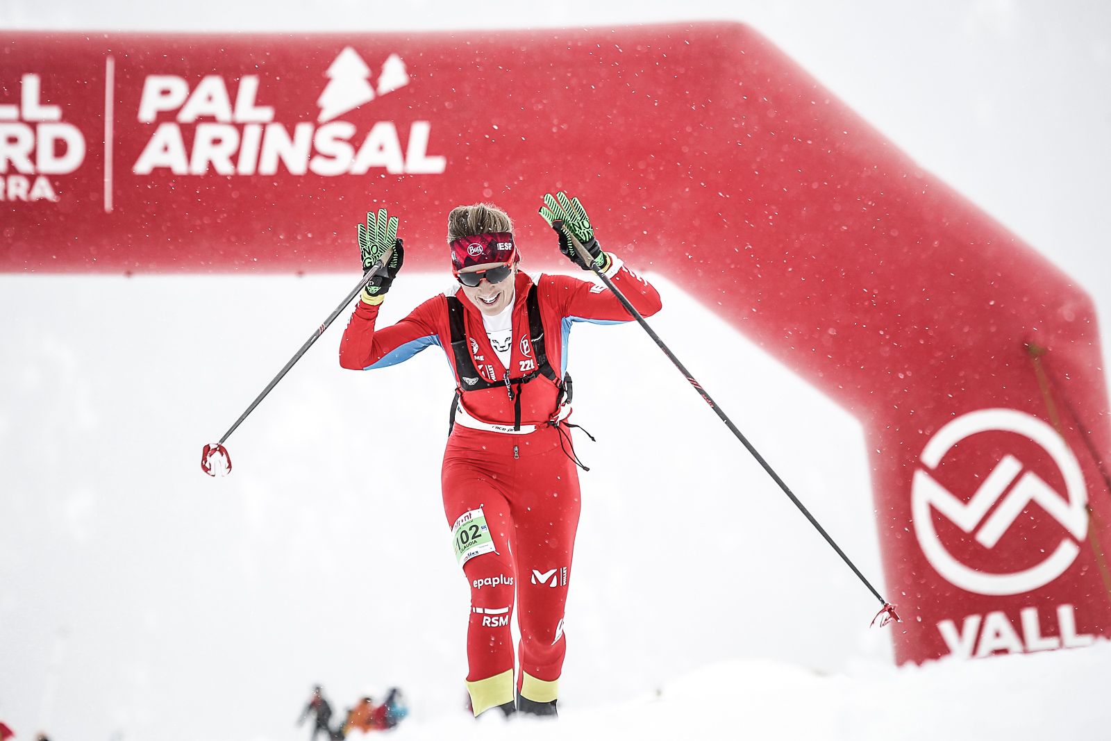 Claudia Galicia, líder de la Copa del Mundo en Vertical Race