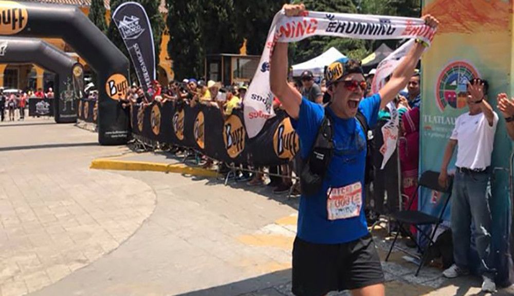Pau Capell gana Ultra-Trail Cerro Rojo. Fotografía: Frogs Trail Mexico