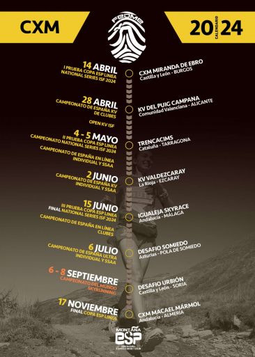 calendarios FEDME CxM 2024 1448x2048